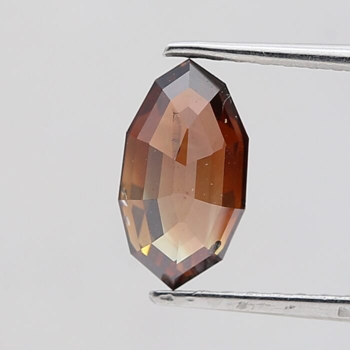 0.67 Carat Fancy Deep Orange-Brown Marquise Diamond - Image 2